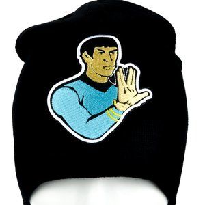 Spock Vulcan Salute Hand Beanie Knit Cap Hat Star Trek Starship Enterprise SciFi